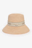Christian Dior Raffia D-Bobby Large Brim Hat