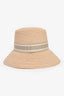 Christian Dior Raffia D-Bobby Large Brim Hat