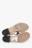 Pre-Loved Chanel™ Beige Suede Camellia Flower Sandals Size 37.5