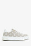 Louis Vuitton Beige Denim Monogram Time Out Sneakers Size 36.5