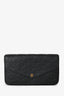 Louis Vuitton Black Monogram Empreinte Félicie Pochette With Strap