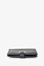 Hermès Black Epsom Leather 'H' Bearn Compact Wallet
