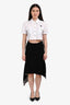 Marni Black/Grey Asymmetrical Skirt Size 36