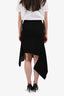 Marni Black/Grey Asymmetrical Skirt Size 36