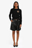 Pre-Loved Chanel™ Black Lambskin CC Buckle Shorts Size 38