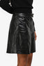Pre-Loved Chanel™ Black Lambskin CC Buckle Shorts Size 38