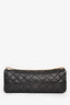 Pre-Loved Chanel™ 2008/09 Black Quilted Calfskin 2.55 East West Clutch On Chain