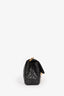 Pre-Loved Chanel™ 2008/09 Black Quilted Calfskin 2.55 East West Clutch On Chain