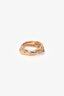 Cartier 18K Yellow/White/Rose Gold Trinity Ring Small Model Size 50