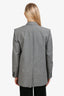Isabel Marant Grey Nevim Jacket Double Breasted Blazer Size 40