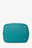 Hermès 2016 Turquoise Clemence Leather Picotin 18 With Keys & Lock