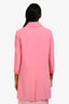 Miu Miu 2013 Pink Wool Coat Size 36