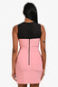 Jason Wu Pink/Black Mesh Sleeveless Dress Size 0