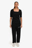 Palm Angels Black Logo Printed Tracksuit Pants Size L