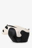 Loewe 2016 Black/White Leather Panda Animal Crossbody With Strap