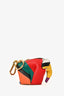 Loewe 2016 Multicolour Leather Elephant Coin Pouch Charm