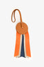Hermès Brown Swift Leather Paddock Flot Charm