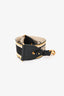 Christian Dior Black/Yellow Canvas Guitar Strap