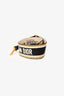 Christian Dior Black/Yellow Canvas Guitar Strap