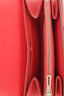 Hermès 2010 Red Epsom Leather Compact Constance Wallet