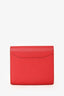 Hermès 2010 Red Epsom Leather Compact Constance Wallet