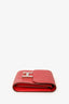 Hermès 2010 Red Epsom Leather Compact Constance Wallet