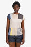 Akris Punto Colourblock Silk Sleeveless Top Size 4