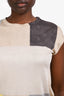 Akris Punto Colourblock Silk Sleeveless Top Size 4