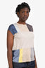 Akris Punto Colourblock Silk Sleeveless Top Size 4