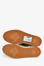 Gucci White/Orange Canvas/Leather Flora 'Screener' Sneakers Size 37