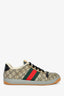 Gucci GG Supreme Canvas Web Detail 'Screener' Sneakers Size 8.5 Mens