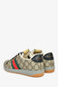 Gucci GG Supreme Canvas Web Detail 'Screener' Sneakers Size 8.5 Mens