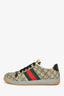 Gucci GG Supreme Canvas Web Detail 'Screener' Sneakers Size 8.5 Mens