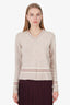 Christian Dior Pink Wool/Cashmere Knit Sweater Size 2