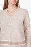 Christian Dior Pink Wool/Cashmere Knit Sweater Size 2