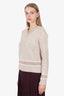 Christian Dior Pink Wool/Cashmere Knit Sweater Size 2
