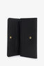Fendi 2013 Black Leather Continental Wallet