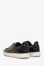 Louis Vuitton Brown/Black Monogram Patent 'Frontrow' Sneaker Size 37.5
