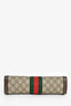 Gucci Brown Canvas/Leather GG Monogram Web 'Ophidia' Medium Crossbody