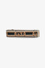 Fendi White/Brown Canvas/Leather Adjustable Strap