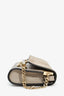 Chloé Taupe Leather/Suede 'Faye' Crossbody Bag
