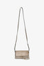 Chloé Taupe Leather/Suede 'Faye' Crossbody Bag