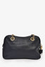 Gucci Navy Leather GG 'Soho' Camera Shoulder Bag