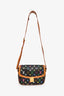 Louis Vuitton x Takashi Murakami Black Multicolour Monogram 'Sologne' Crossbody Bag