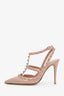 Valentino Blush Pink Patent Leather Rockstud Heels Size 39.5