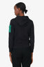 Moncler Black Cotton Zip-Up Hoodie Kids Size 12