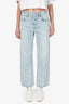Alexander Wang Blue Logo Jeans Size 25