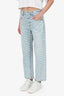 Alexander Wang Blue Logo Jeans Size 25