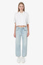 Alexander Wang Blue Logo Jeans Size 25