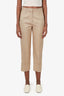 Brunello Cucinelli Brown Linen Trousers Size 2